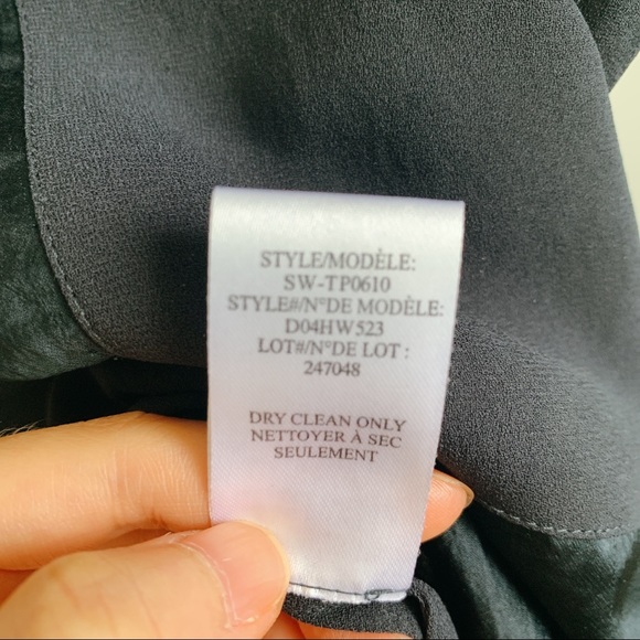 Helmet Lang oversized poly top - Picture 6 of 7